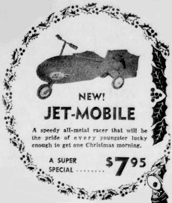 Atomic Toys: Jet-Mobile Ride Upon Bomb | Atomic Tourism